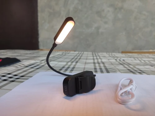 Rechargeable Clip Light photo review