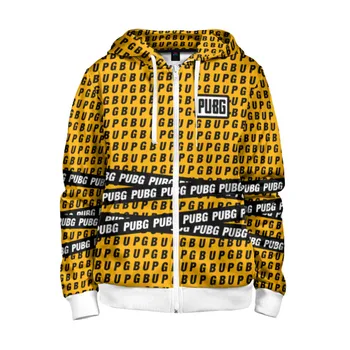 

Children's sweatshirt 3D with zipper PUBG