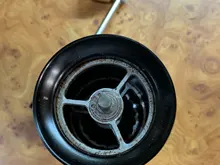 XEOLEO-molinillo de Café Manual de aluminio, 50MM, amoladora de rebaba de acero inoxidable, máquina café cónica