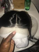 Peluca brasileña recta Bob corto pelucas delanteras de encaje 13x4 frente de encaje pelucas de cabello humano Pre-arrancado con el pelo del bebé estrella del Jazz no Remy