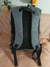 CEAVNI-Mochila impermeable con carga USB para hombre, bolsa de negocios informal Oxford para ordenador portátil de 15,6 pulgadas