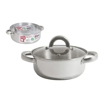 

Casserole with glass lid Quttin Steel (ø 26 cm)