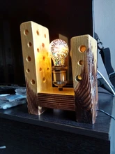 Lamp Light-Bulb Fireworks 3d-Decoration Edison Christmas-Tree Star Novelty Vintage E27 6w