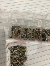 Unids/set de 3, 4, 5, 6, 7, 8 y 10mm, conectores de anillo de salto abierto, bricolaje para collar, kit para hacer joyas, Finding, conjuntos de suministros, 1370