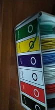 Cable de cobre flexible en diferentes colores, aislante de silicona flexible, calibres en AWG 30, 28, 26, 24, 22, 20 y 18, paquete con 6 colores, linea DIY