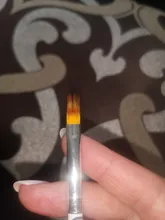 Pincel dentado para uñas, pluma de mezcla gradiente a cuadros, encaje de bolígrafo, mango de madera, nailon, suave, profesional, herramientas de manicura, 1 Uds.