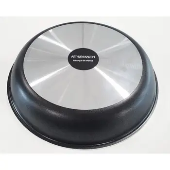 

ARTHUR MARTIN AM4387 set of 3 poeles 20-24-28 + 1 removable handle-all the fires except induction-Made in France