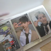 Soporte para tarjetas de 240 de capacidad, para álbumes, 6x9cm, para juegos de mesa, funda para libro, 5 colores