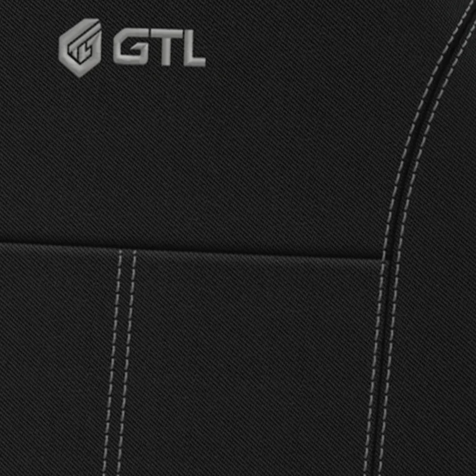 Чехлы GTL Apex 2 FRONT(Черный/Отстрочка серая