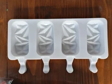 Freezer Popsicle-Maker Ice-Cream-Molds Homemade Food-Safe Silicone DIY 4-Cell