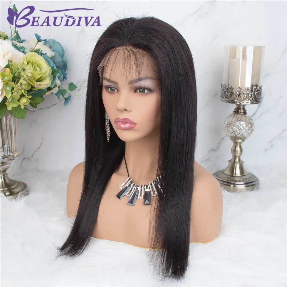 360 кружевные фронтальные человеческие волосы парики для женщин предварительно выщипанные волосы с детскими волосами 10-24 бразильские прямые волосы отбеленные узлы