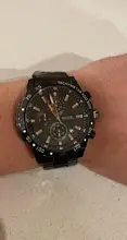 Belushi-Reloj de pulsera de lujo para hombre, cronógrafo de cuarzo, de acero inoxidable, Original