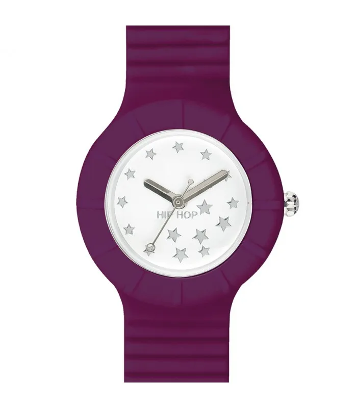 Женские часы в стиле хип-хоп, фиолетовые, 32 мм HWU0972