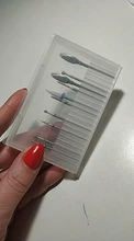 Caja de almacenamiento con ranuras de plástico para limas de uñas, accesorios de manicura con soporte transparente acrílico, 20 unidades
