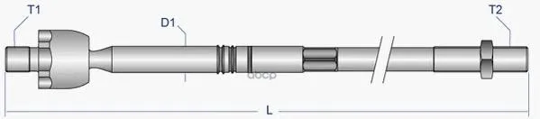 Am-Ge-V405_тяга Рулевая! Chrysler Voyager 01-03, Dodge Caravan/Grand Caravan 01-04 Moog Amgev405 Moog арт. AMGEV405