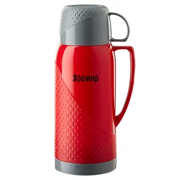 

Thermos 1 L яромир яр-2022с/1 red with gray (vacuum flasks/insulated cups)