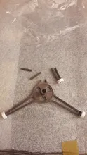 Bandeja de plástico para horno microondas en forma de triángulo, soporte para placa de cristal plana de 24,5 cm