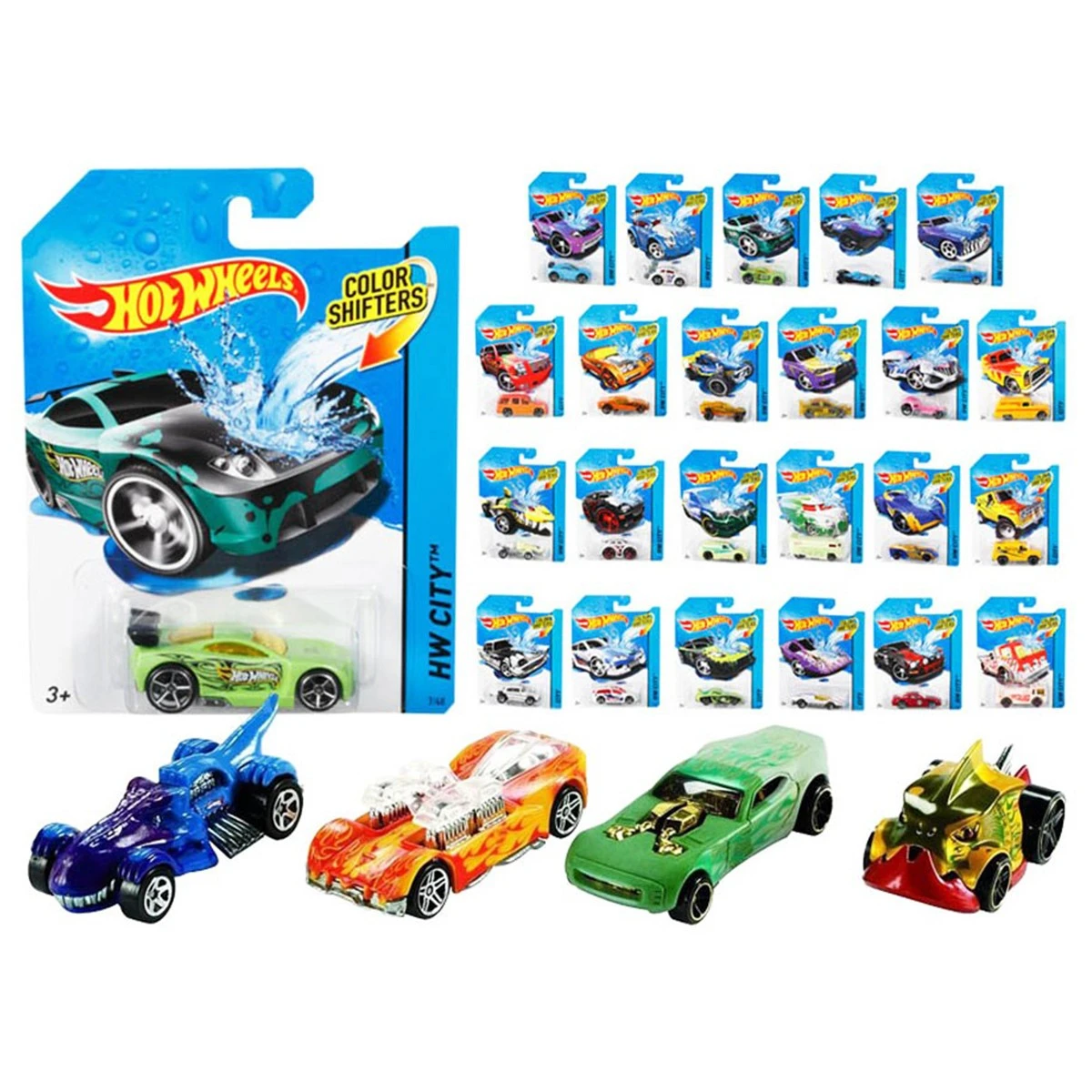 hot wheels color shifters cars list