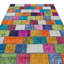 Ковер пэтчворк El Dokuması Halı