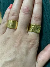 Foxanry-Anillos minimalistas de compromiso de Plata de Ley 925, chapado en oro francés, joyería geométrica multicapa para novia, regalos