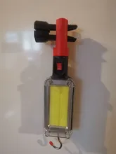 Portable Lantern Flashlight Work-Lighting Battery Fishing-Lamp Magnetic Camping 2--18650