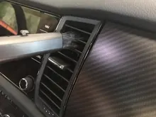 Cepillo de limpieza retráctil para coche, accesorio para aire acondicionado, limpieza de ordenador, teclado telescópico, mango de plástico, cepillo pequeño de lana