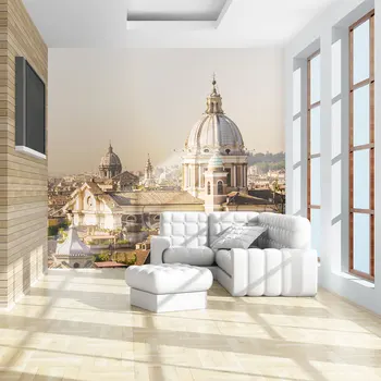 

Wall mural-Rome and bird's-eye view-350x270 cm