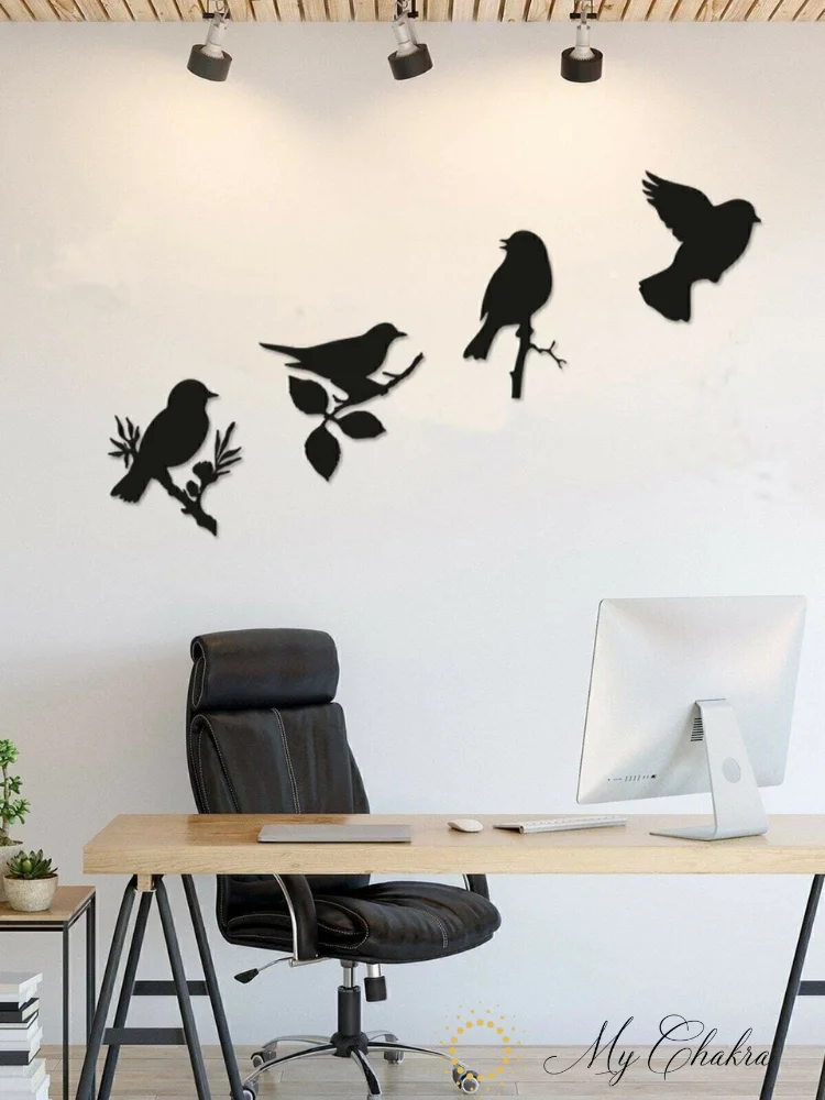 

Деревянный настенный Декор, милая панда, черный цвет, Современная Природа, пустыня, дом, офис, новый 3D креативный Стильный гостиная