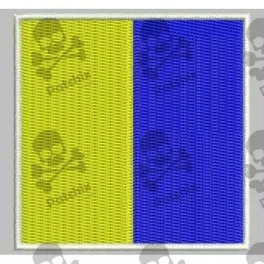 

Embroidered patch NAUTICAL FLAG LETTER K (ICS KILO)
