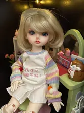 Muñeca BJD Shuga Fairy Rita 1/6, figuras de Anime de resina para niños, regalo sorpresa para niñas, conjunto completo de cumpleaños YOSD de 26cm