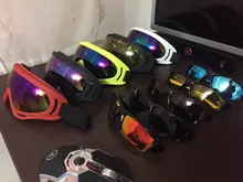 Gafas de esquí a prueba de viento para invierno, lentes de seguridad para deportes al aire libre, Anti-UV, a prueba de polvo, para ciclismo