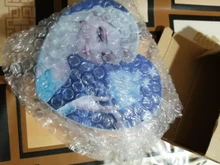 Conjunto de collar y pulsera de princesa Elsa para niños y niñas, caja de regalo de joyería con pinza para el pelo de Frozen 2, regalo de Navidad y vacaciones