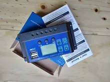 24V Controller Lcd-Display PWM Solar Charger Auto Dual-Usb 5V 12V 20A/10A