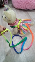 Harness Leash Traction Rope Lead Pet-Dog-Collar Rainbow Colorful Durable Nylon And 120cm