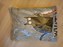 Sudadera con capucha para mujer, suéter pequeño negro con capucha de gato y cuchillo, de talla grande, sudadera estética para mujer, moda de invierno