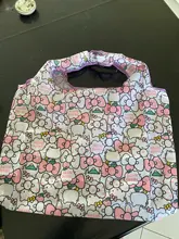 Reutilizable bolsa bolso de compras de animales bolsas XL 50 lb bolsa de regalo elegante lavable a máquina ligero nailon resistente