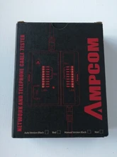 AMPCOM Tester de Cable de red rj45 RJ11 red LAN Ethernet RJ45 probador de Cable de LAN herramienta de Red red de reparación
