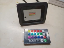RGB Flood Light Wall-Washer Remote-Control IP68 Outdoor Rgb 100W LED 50W 20W 30W 