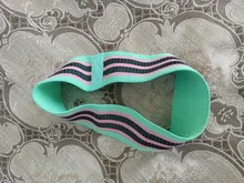 AOLIKES-banda para la cadera, banda de resistencia para Yoga, Fitness, ejercicio, piernas, bucle para entrenamiento de sentadillas circulares, antideslizante, 1 ud.