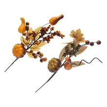 Декоративный цветок; сезон осень; цвет желтый, коричневый; 110039; BigBuy Home