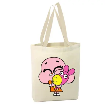 

Angemiel Bag The Amazing World of Gumball Cute Anais Shopping Beach Tote Bag
