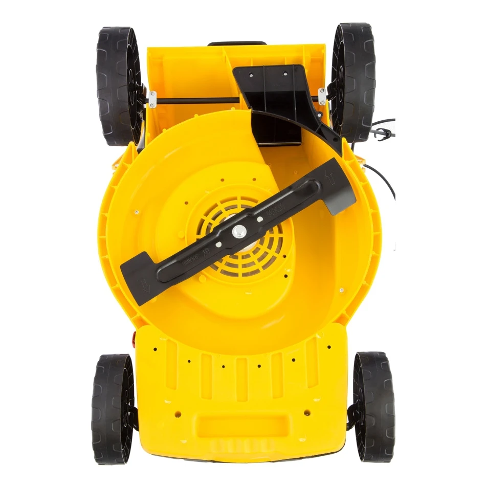 Газонокосилка электрическая DENZEL GM-1800 (Ширина скашивания 38 см., 6 уровней высоты скашивания от 2 до 7 см., травосб