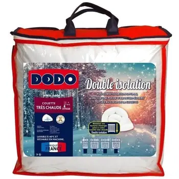 

Double quilt insulation very warm DODO-220x240 cm-White