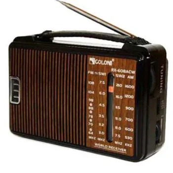 

Radio GOLON RX-608 ACцифровой portable radio retro style. Lovely version, which can always take with