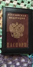 Nuevas llegadas Vintage tarjeta, titular de la identificación transparente Rusia negocios pasaporte funda para pasaporte de viaje bolsas