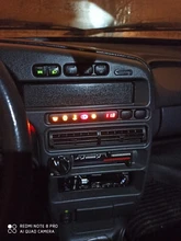 0,28 pulgadas rojo azul Digital Mini pantalla LED módulo DC2.5V-30V DC0-100V del voltímetro del probador de voltaje medidor de contador de Panel de coche de la motocicleta