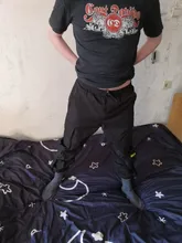 Pantalones deportivos de estilo Hip-Hop para hombre, ropa de calle informal, harén, con cinta multibolsillo, color negro, novedad de 2020