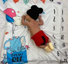 Traje de punto de ganchillo para recién nacido, accesorios para fotografía