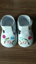 Verano otoño Bebé Zapatos bebé niña princesa zapatos de cuero de la PU flores suave para recién nacidos único en primer lugar los caminantes