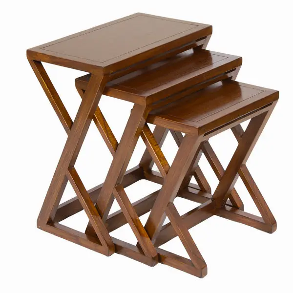 Zano nesting table-коллекция Serious Line от Craftenwood
